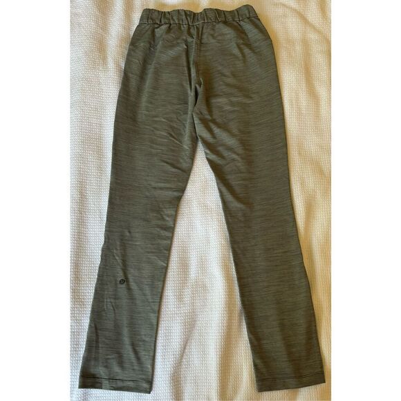 NWOT Lululemon On the Fly Dark Olive Full Length Women's Pants Size 4 - Picture 3 of 9